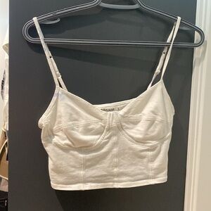 Garage cropped tank top